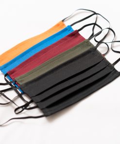 Alternative view of 2 db Textil Szájmaszk, mintás vagy egyszínű anyagból