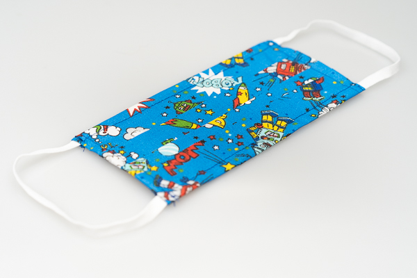 2 db Gyermek Textil Szájmaszk - Image 3