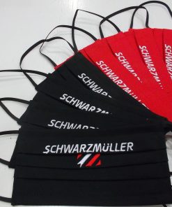 Alternative view of Kedvcsinálónak-céges emblémás maszk: SCHWARZMÜLLER